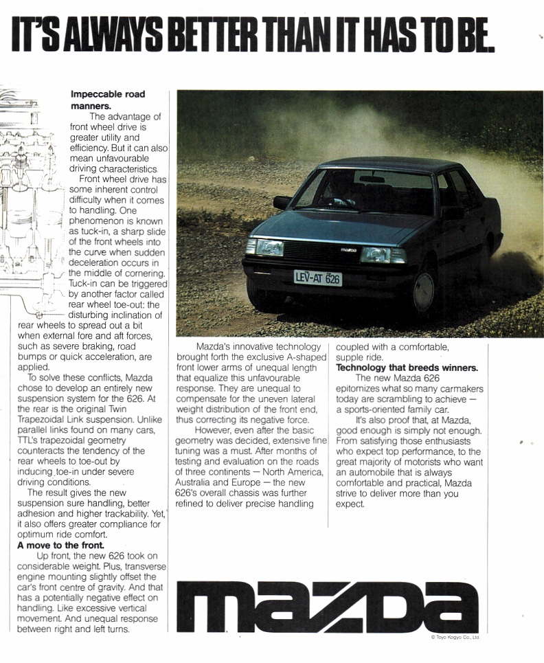 1984 Mazda 626 GC Sedan Page 2